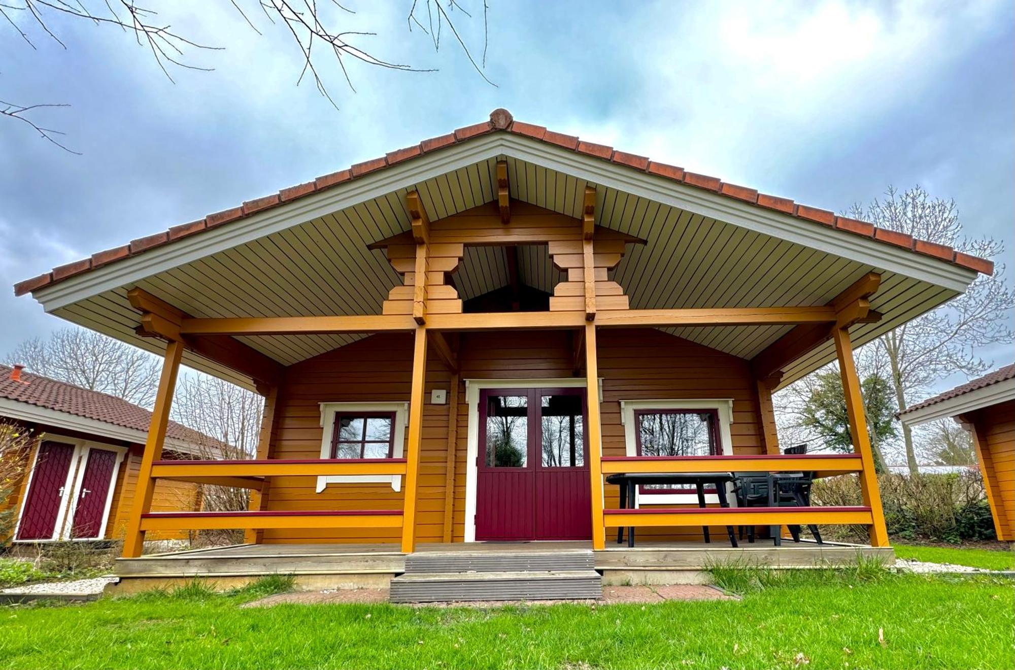 Kiwi-Cabin 45 Gramsbergen Bagian luar foto